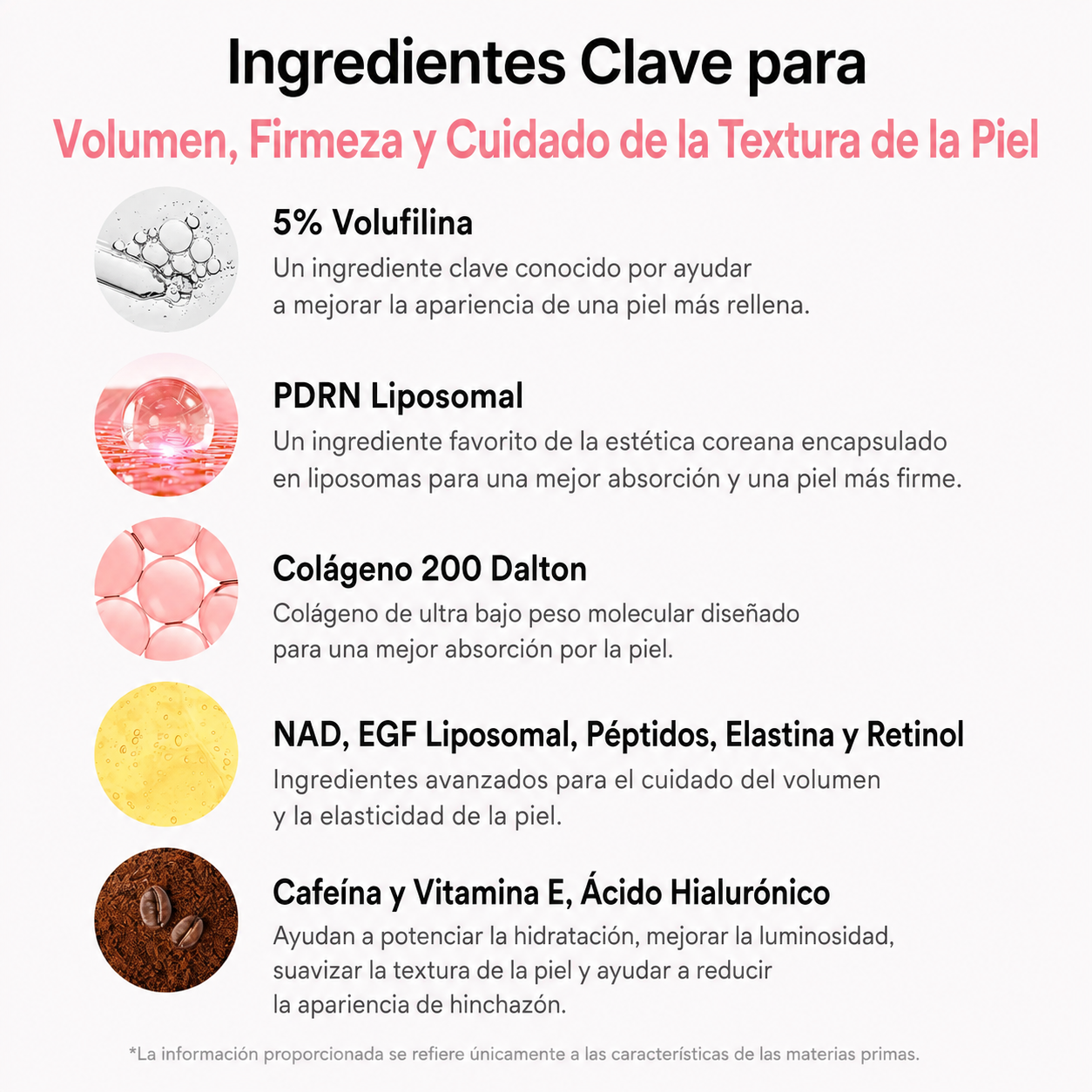 Bálsamo en barra multivolumen de colágeno rosa PDRN, antienvejecimiento, reafirmante, antiarrugas para ojos, cuello, frente y líneas de expresión.